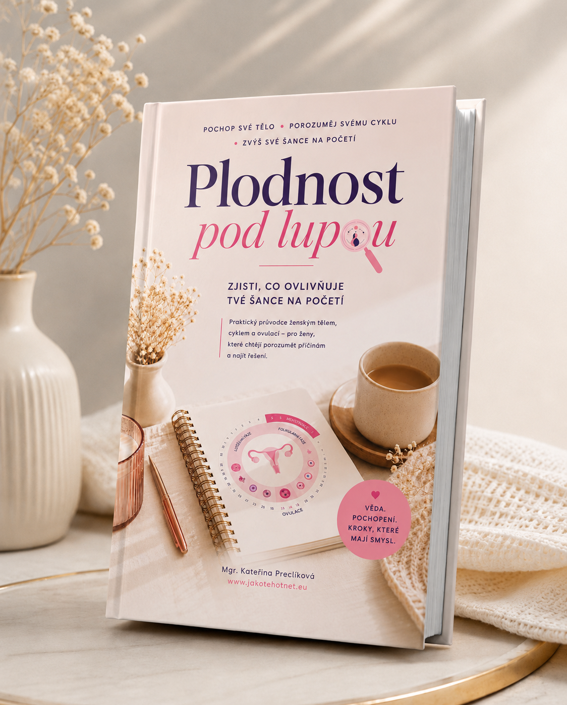 Ebook Plodnost pod lupou — průvodce porozuměním cyklu a plodnosti
